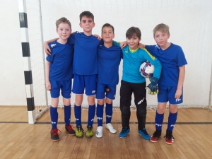 Futsal megyei d&ouml;ntőbe jutottunk