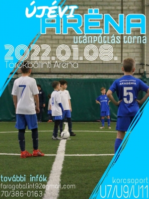 &Uacute;j&eacute;vi Ar&eacute;na UP Torna 2022